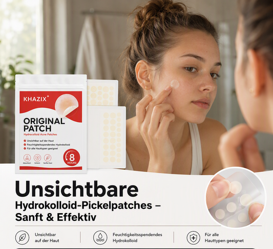 Unsichtbare Hydrokolloid-Pickelpatches