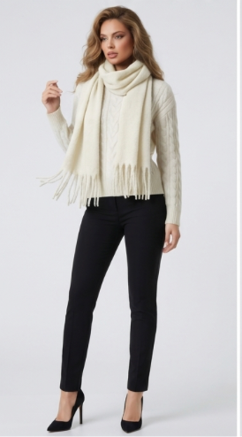 Classique Schal Creme