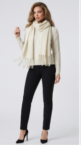 Classique Schal Creme