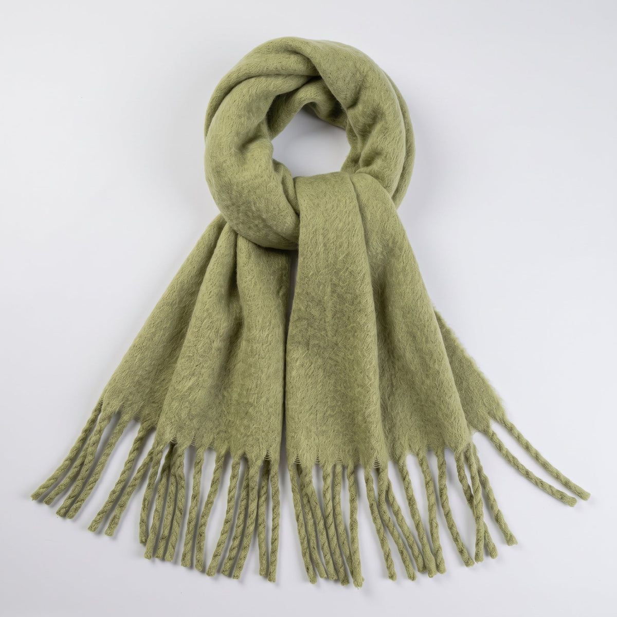 Classique Schal Matcha-Grün