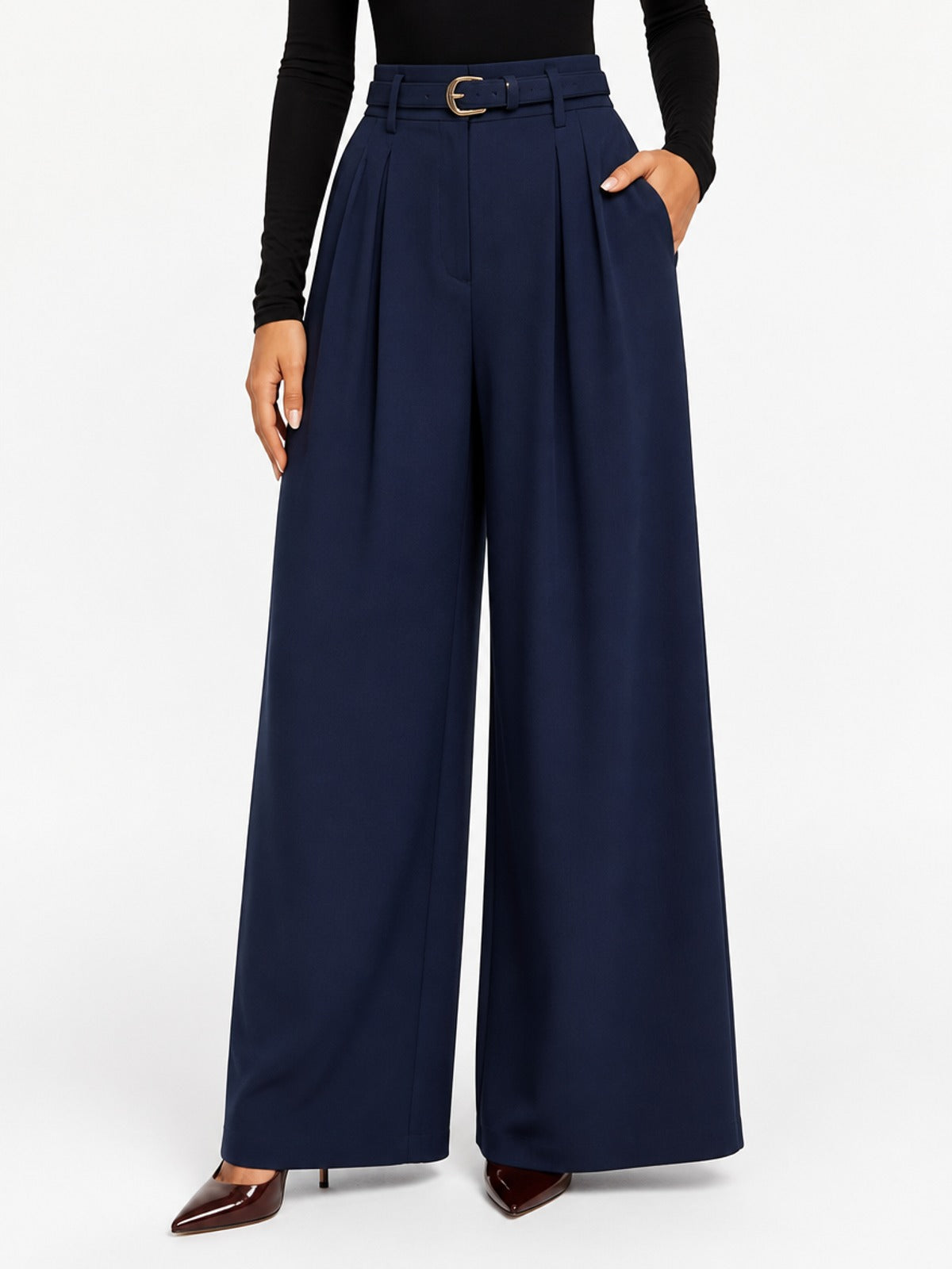 Fließende Stoffhose – Modell 3