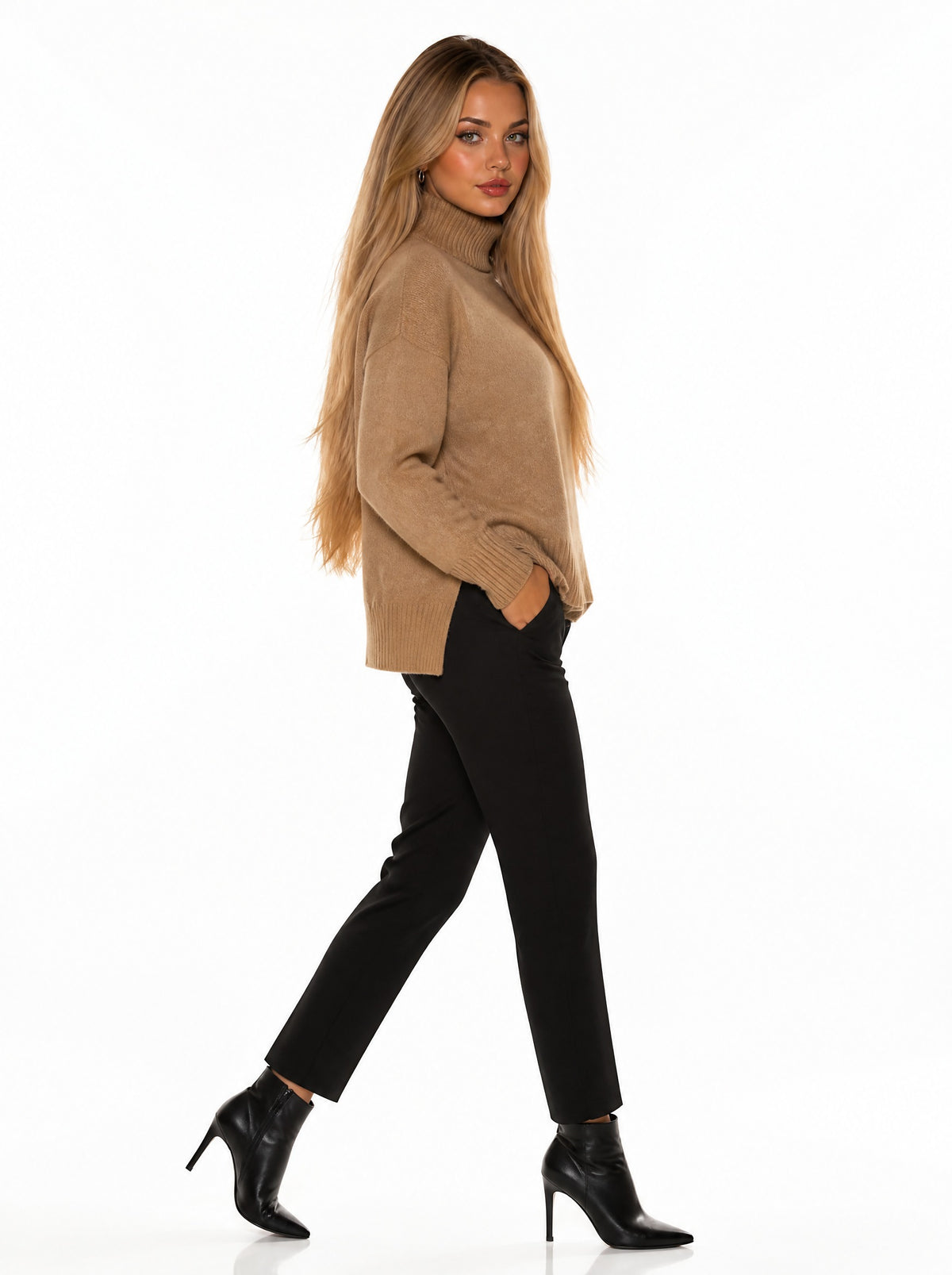 Pullover mit Schlitz – Modell 2